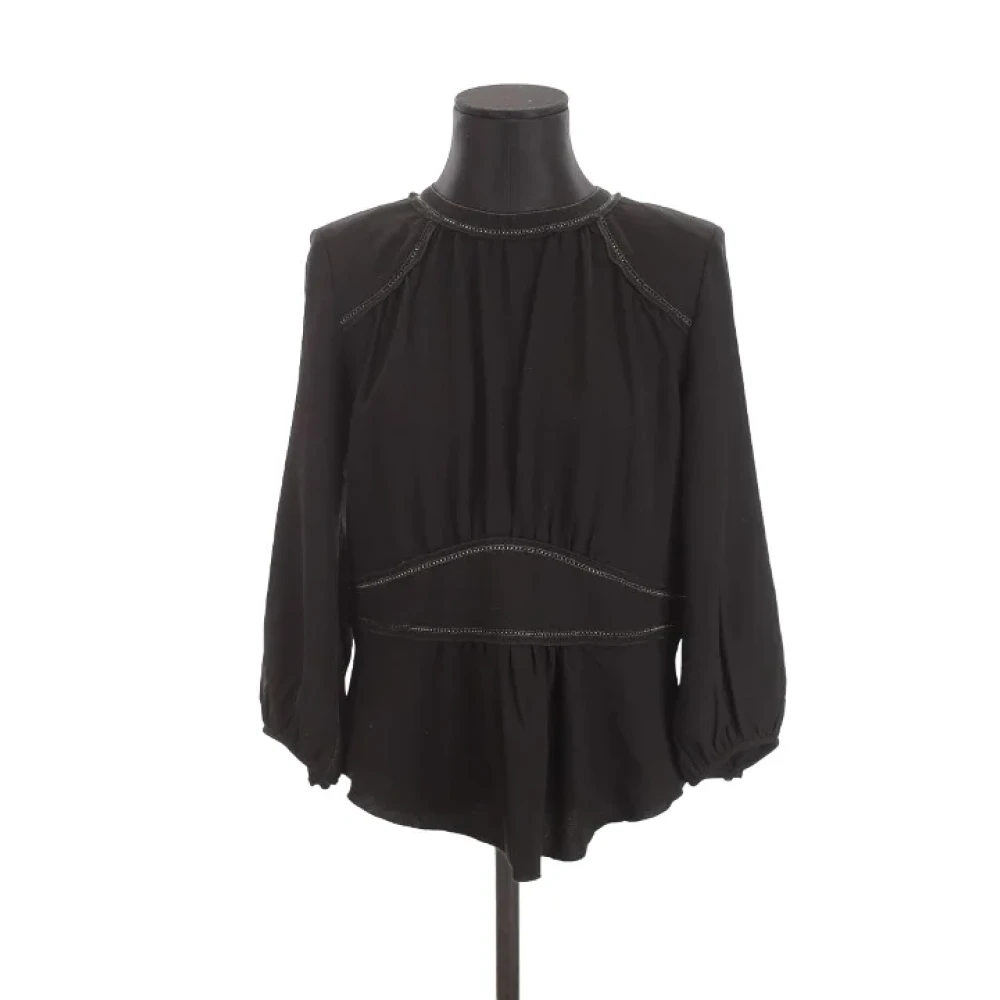 Isabel Marant Pre-owned Fabric tops Black Dames
