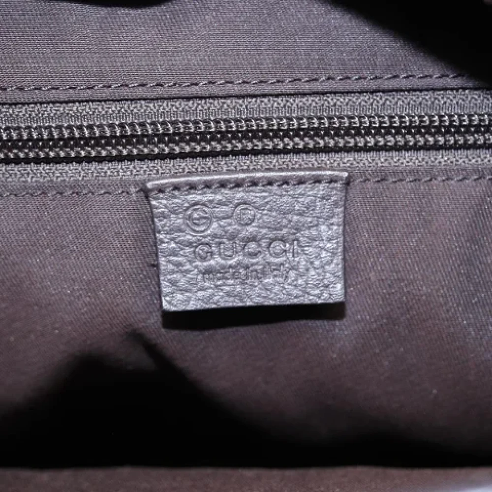 Gucci Vintage Pre-owned Canvas gucci-bags Brown Dames