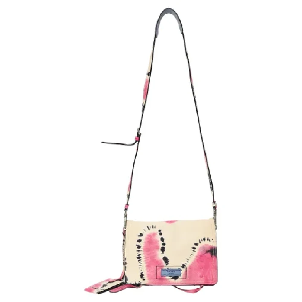 Prada Vintage Pre-owned Leather prada-bags Multicolor Dames