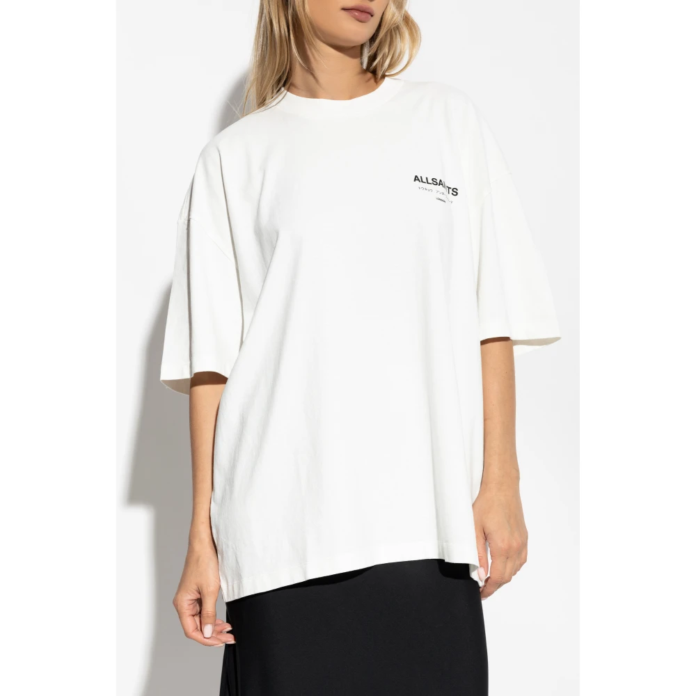AllSaints T-shirt Underground White Dames