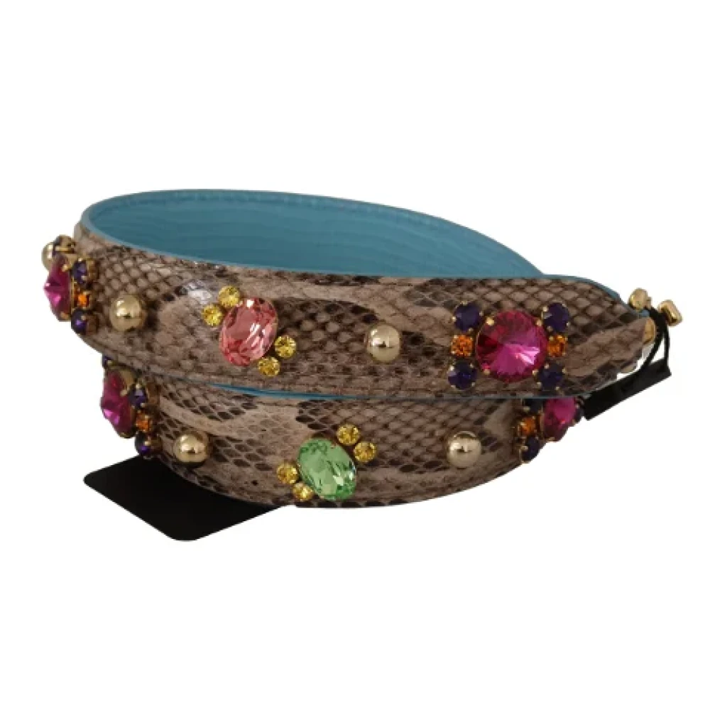 Dolce & Gabbana Pre-owned Leather home-office Multicolor Dames