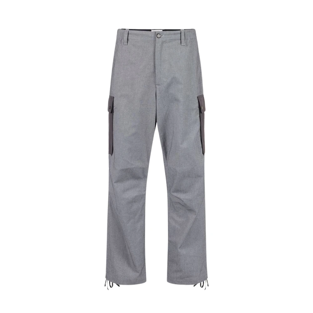 Iceberg Gabardine cargobroek Gray Heren