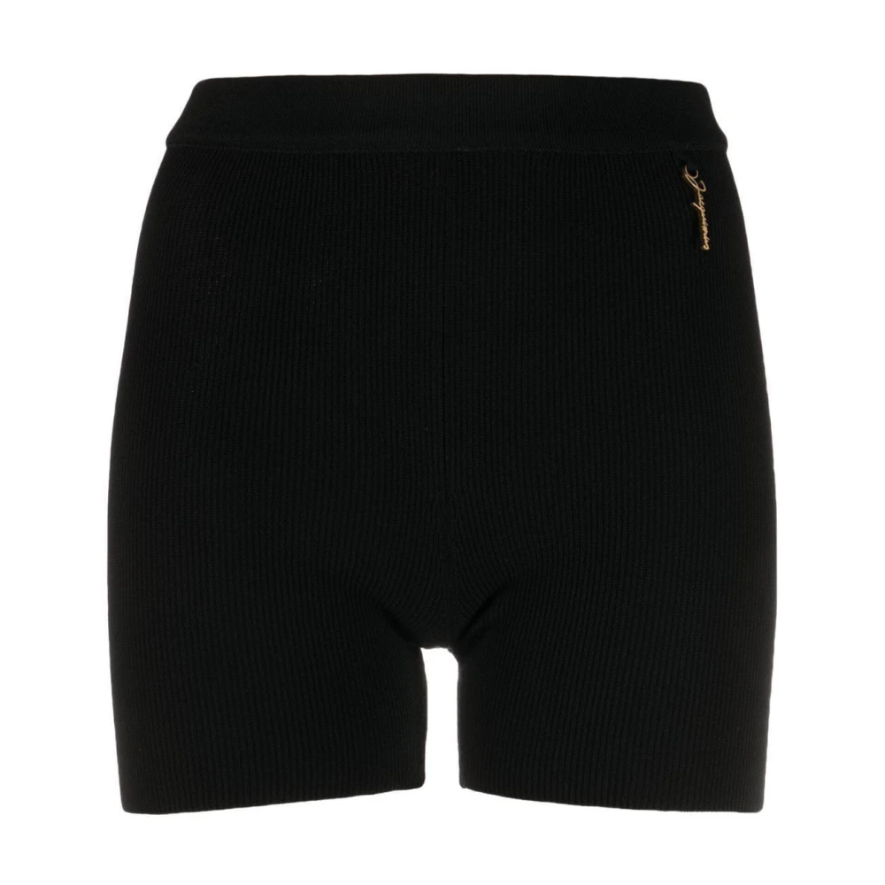 Jacquemus Zwarte Pralu Shorts Black Dames