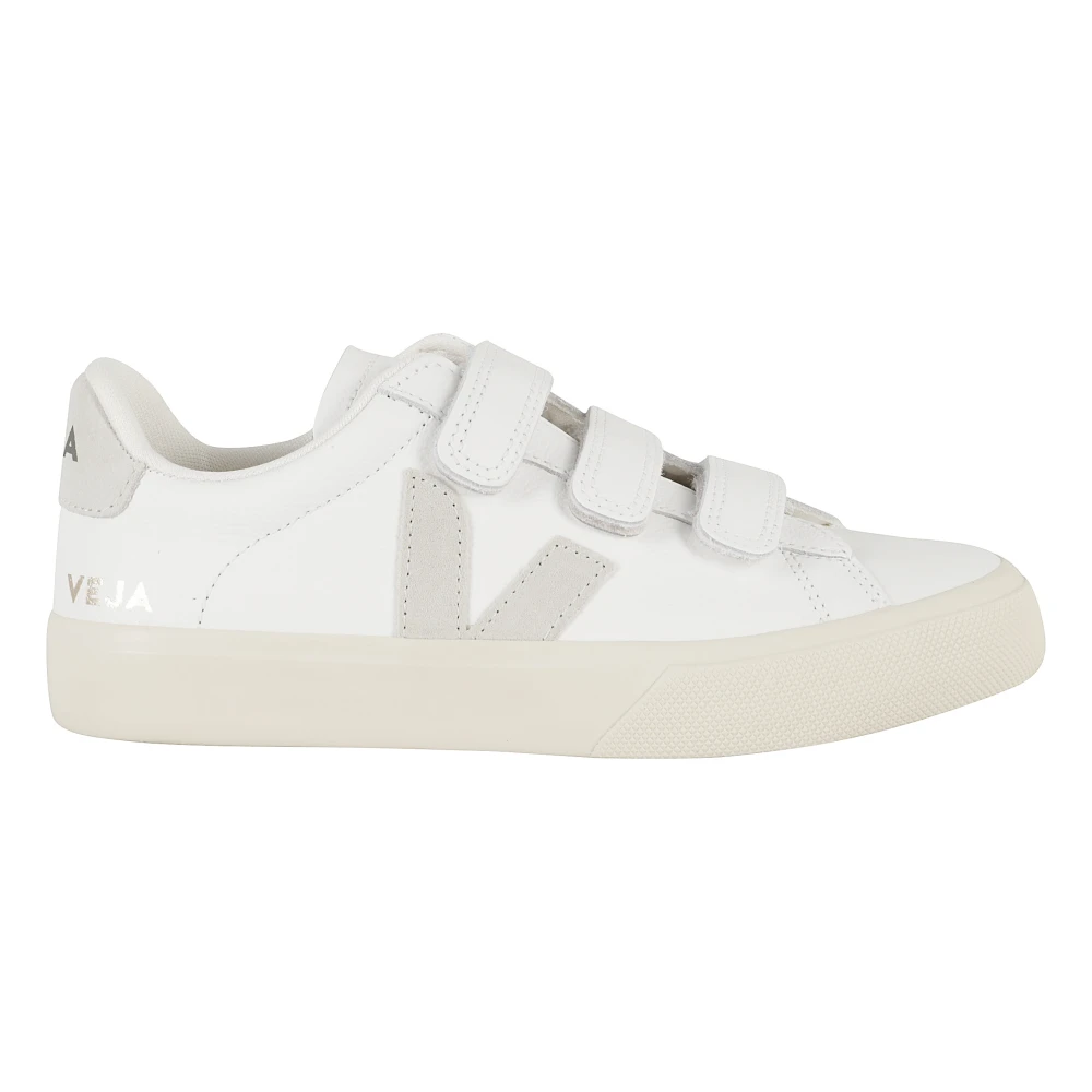 Veja Witte Leren Sneakers Pack 12 Dames Schoenen