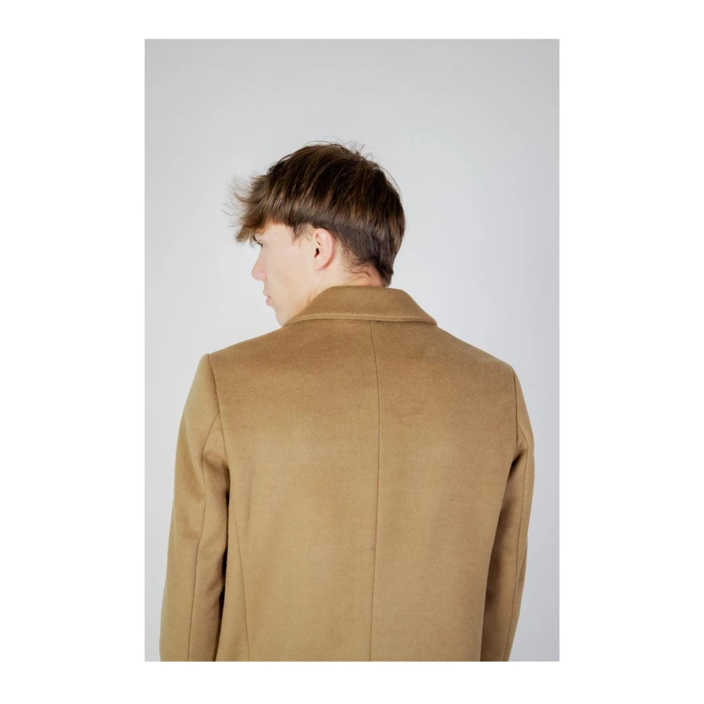 Antony Morato Beige Polyester Blend Heren Herfstjas Beige Heren