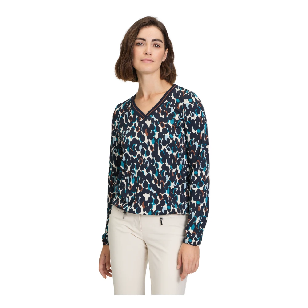 Betty Barclay Dierenprint Blouse Shirt Multicolor Dames