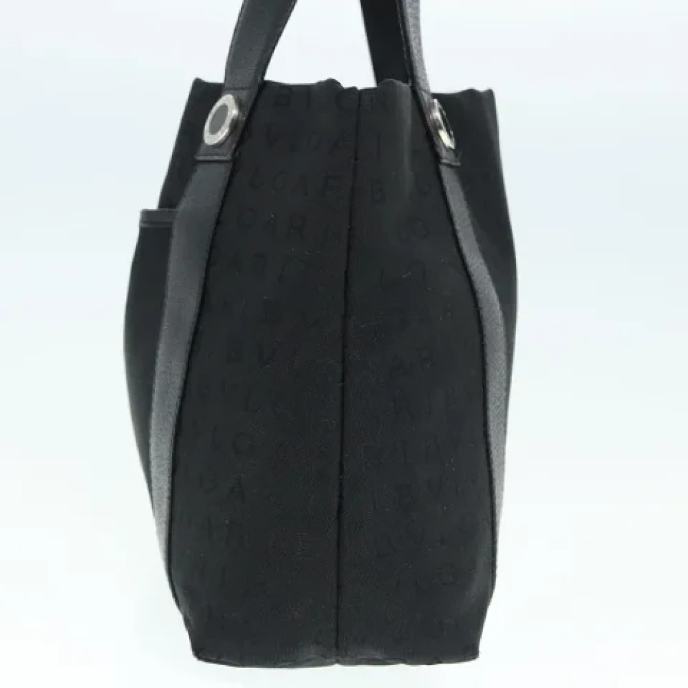 Bvlgari Vintage Pre-owned Canvas totes Black Dames