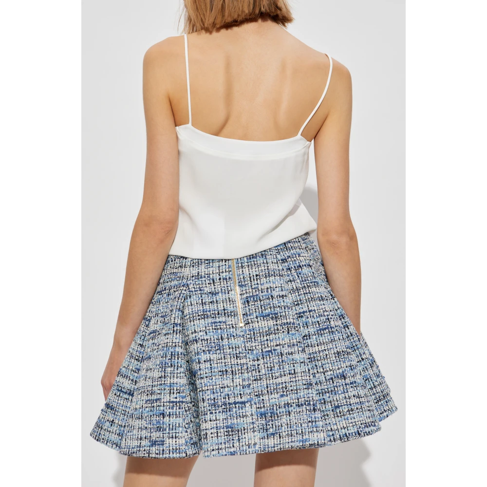 Balmain Mouwloze top White Dames