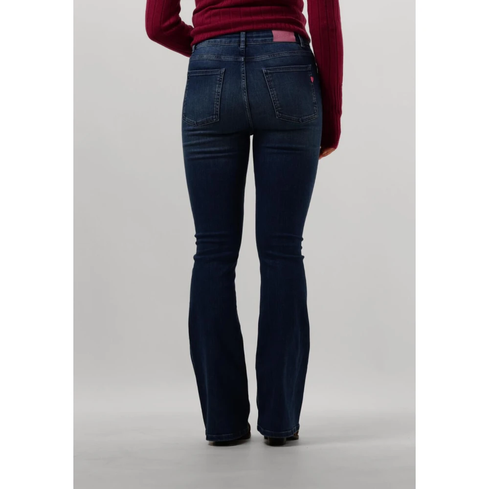 Fabienne Chapot Eva Flare Jeans Blue Dames