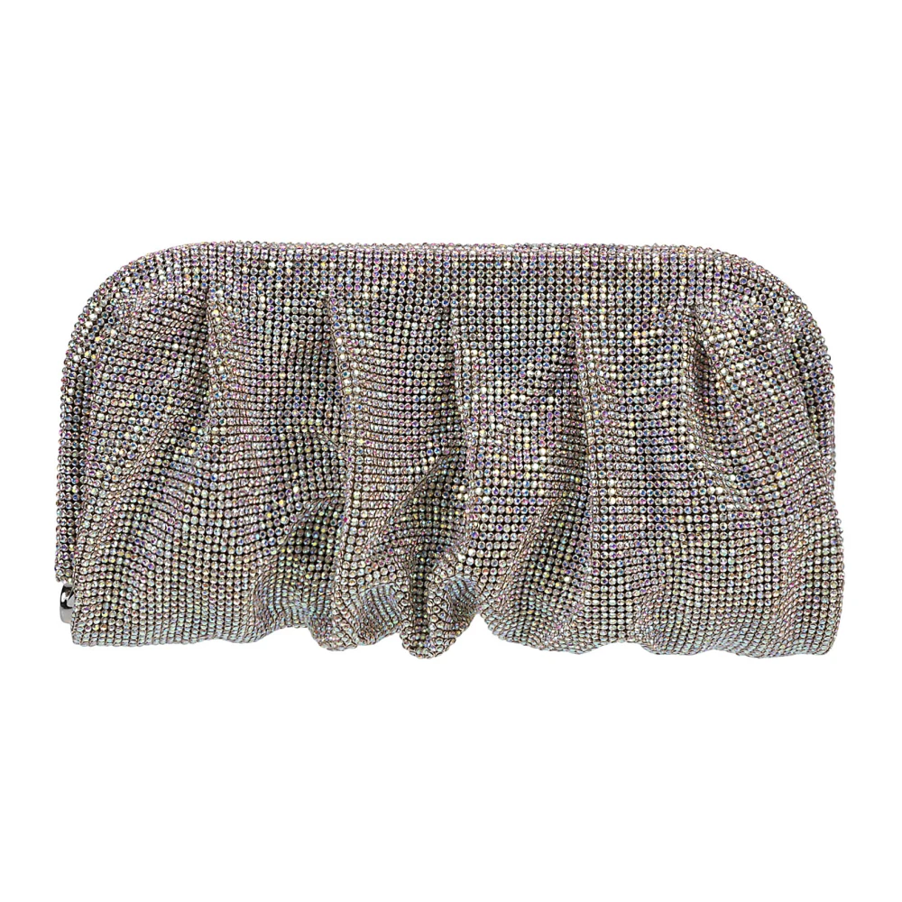 Benedetta Bruzziches Clutch Tas Gray Dames