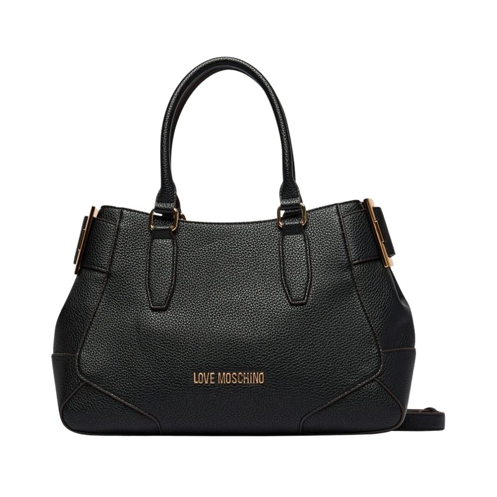 Love Moschino , Handbags, Female, Black, One Size, Handbags - Image 3