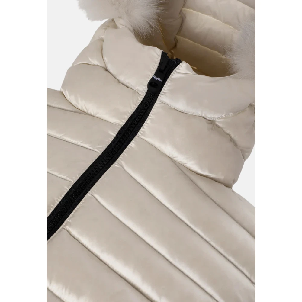 RefrigiWear Stijlvolle Winterjas Beige Dames