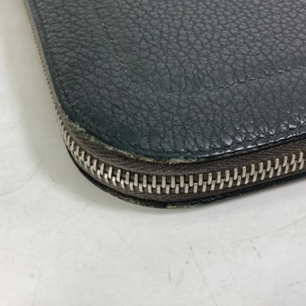 Hermès Vintage Pre-owned Leather clutches Gray Heren