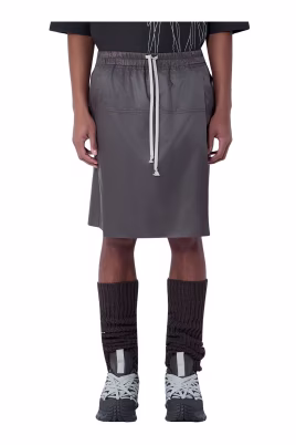 drawstring-midi-kilt-shorts
