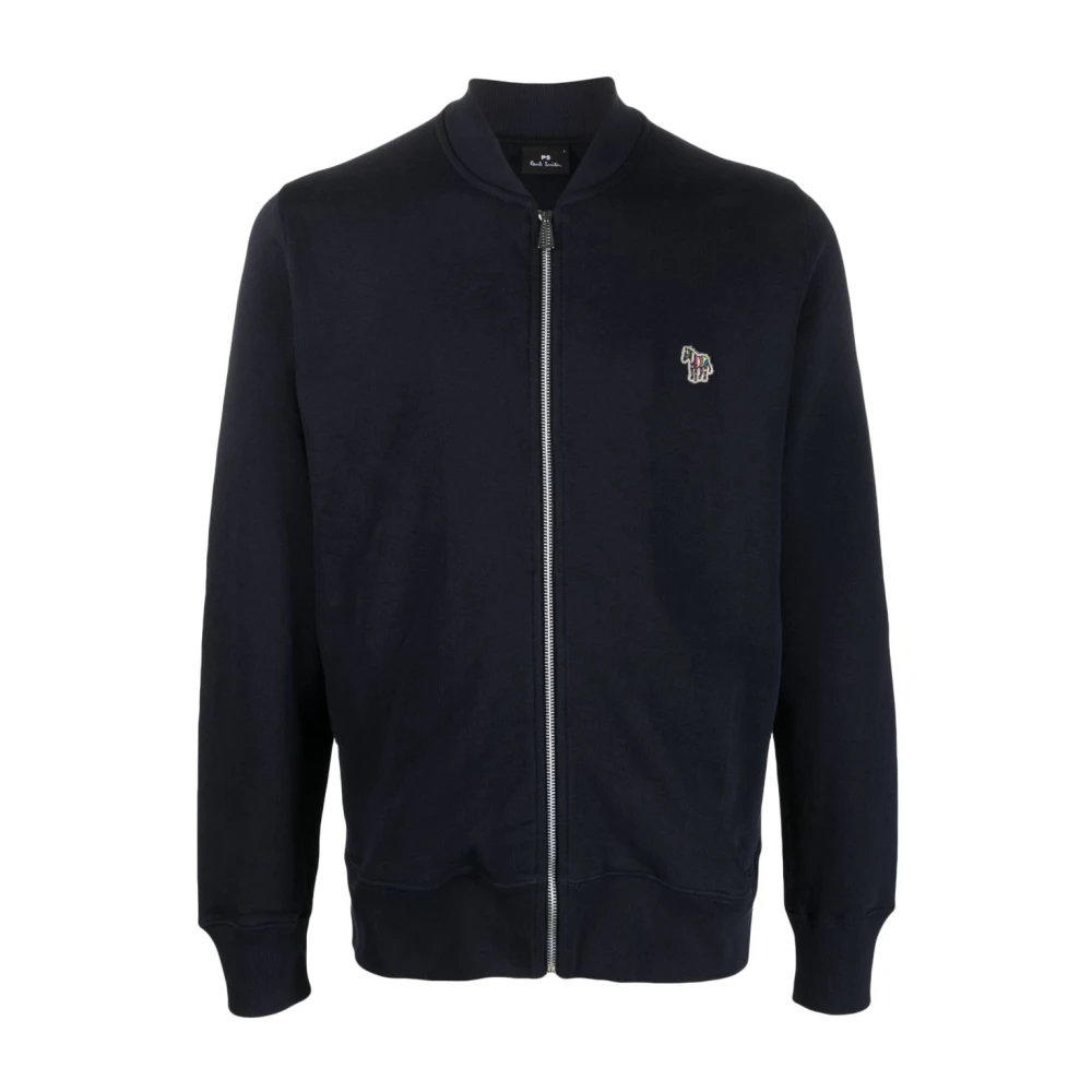 PS By Paul Smith Blauwe Katoenen Trui met Grote Pony Blue Heren