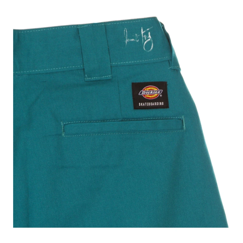 Dickies Gestructureerde Stof Werkbroek Jamie Foy Blue Heren