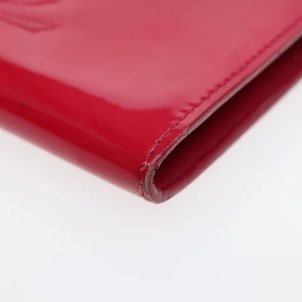 Saint Laurent Vintage Pre-owned Canvas pouches Pink Dames