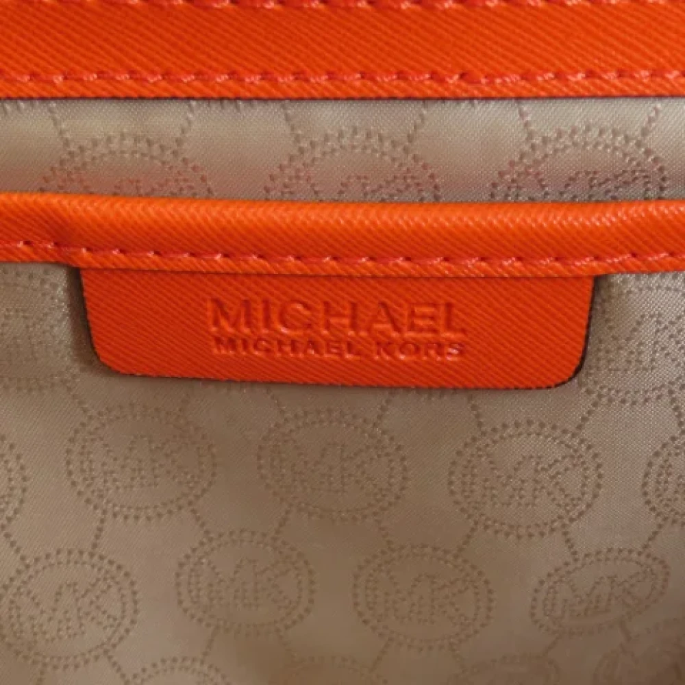 Michael Kors Pre-owned Plastic handbags Orange Dames