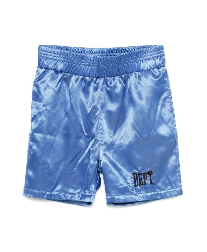 short-bleu-satine-a-taille-elastique