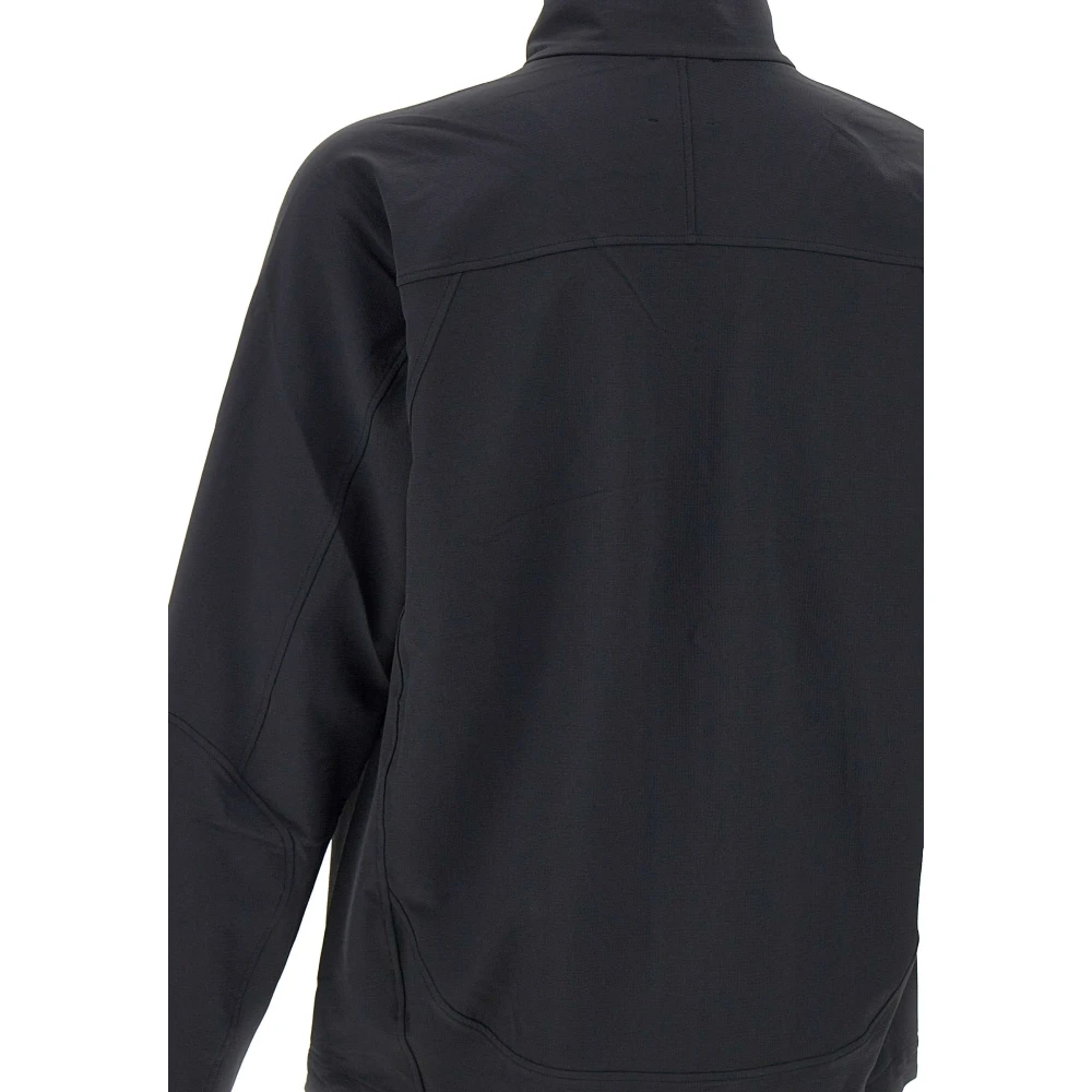 ROA Zwarte Softshell Jas met Ritssluiting Black Heren
