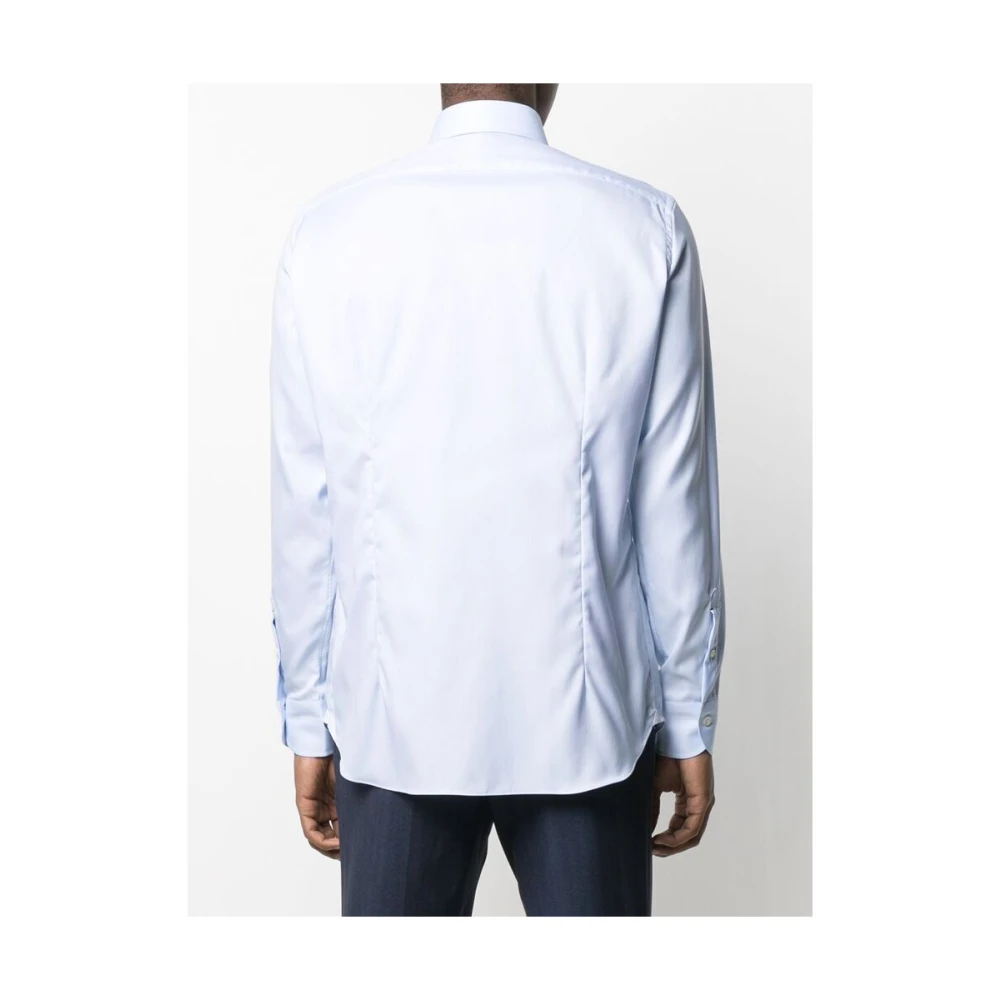 Mazzarelli Formal Shirts Blue Heren