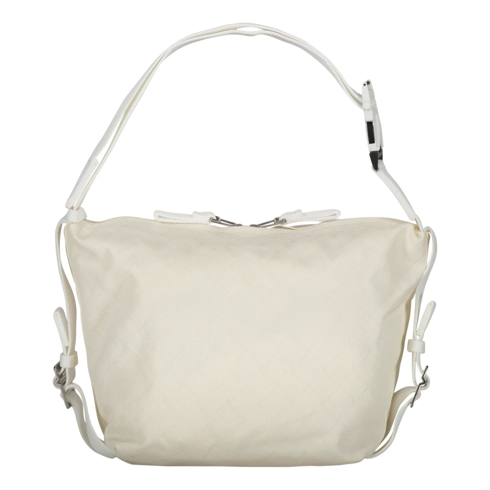 Bottega Veneta Mesh Messenger Tas White Heren