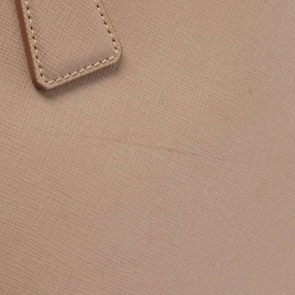 Prada Vintage Pre-owned Leather totes Pink Dames