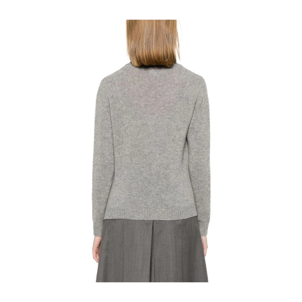 Fabiana Filippi Casual Jersey Top Gray Dames