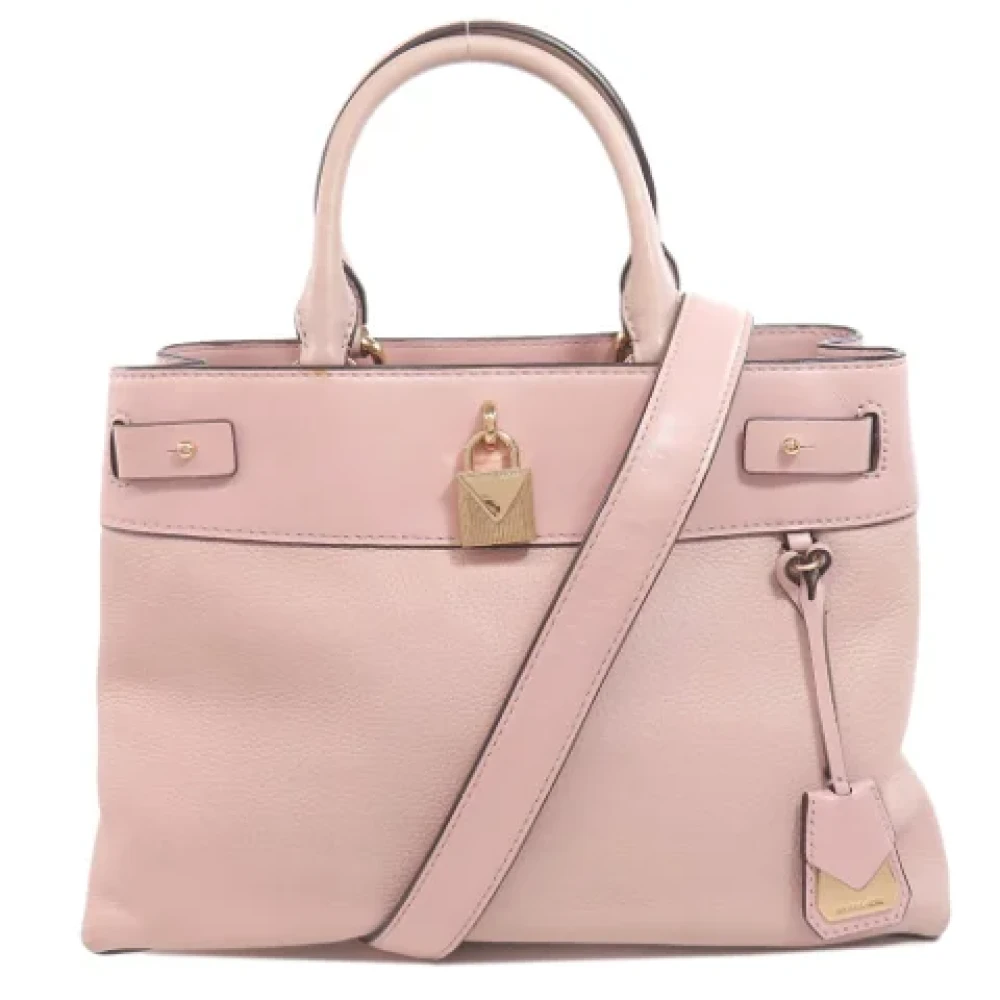 Michael Kors Pre-owned Leather handbags Pink Dames