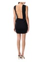 robe-mini-drapee-noire
