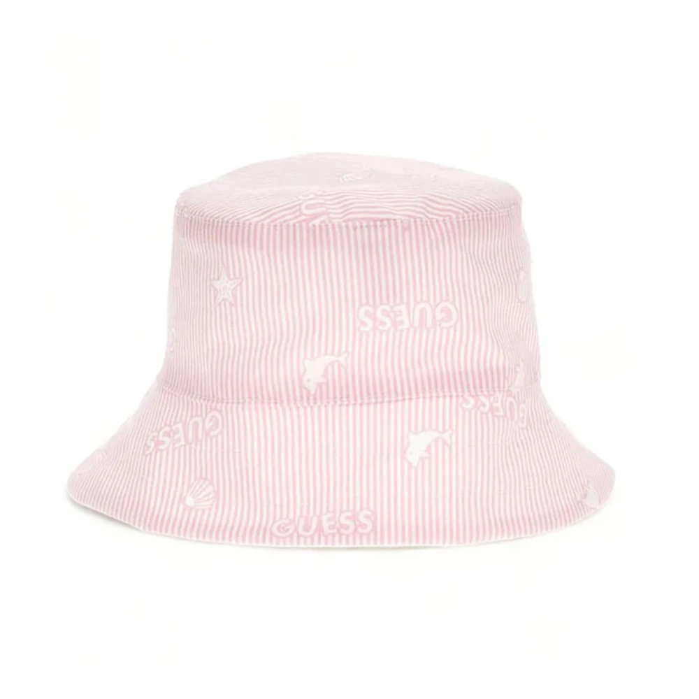 Guess Stijlvolle Hoeden Pink Dames
