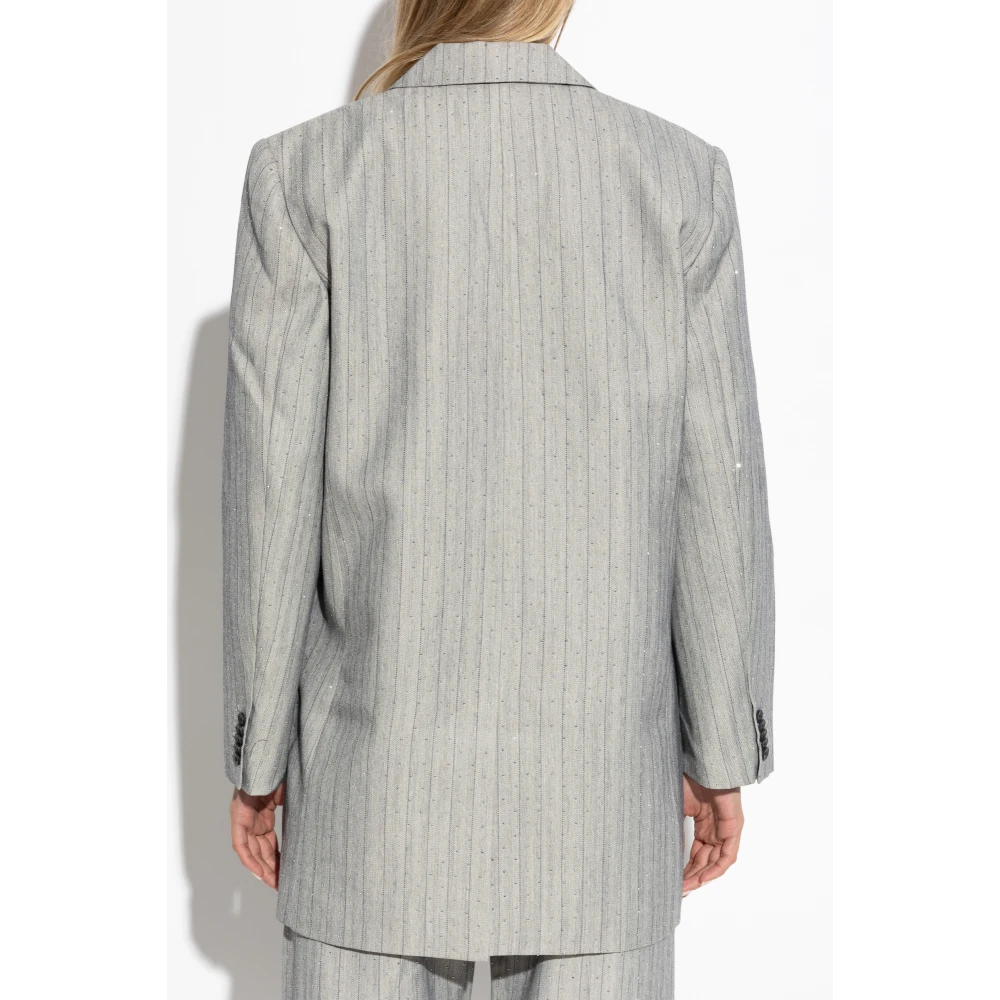 Munthe Blazer met decoratieve afwerking Gray Dames