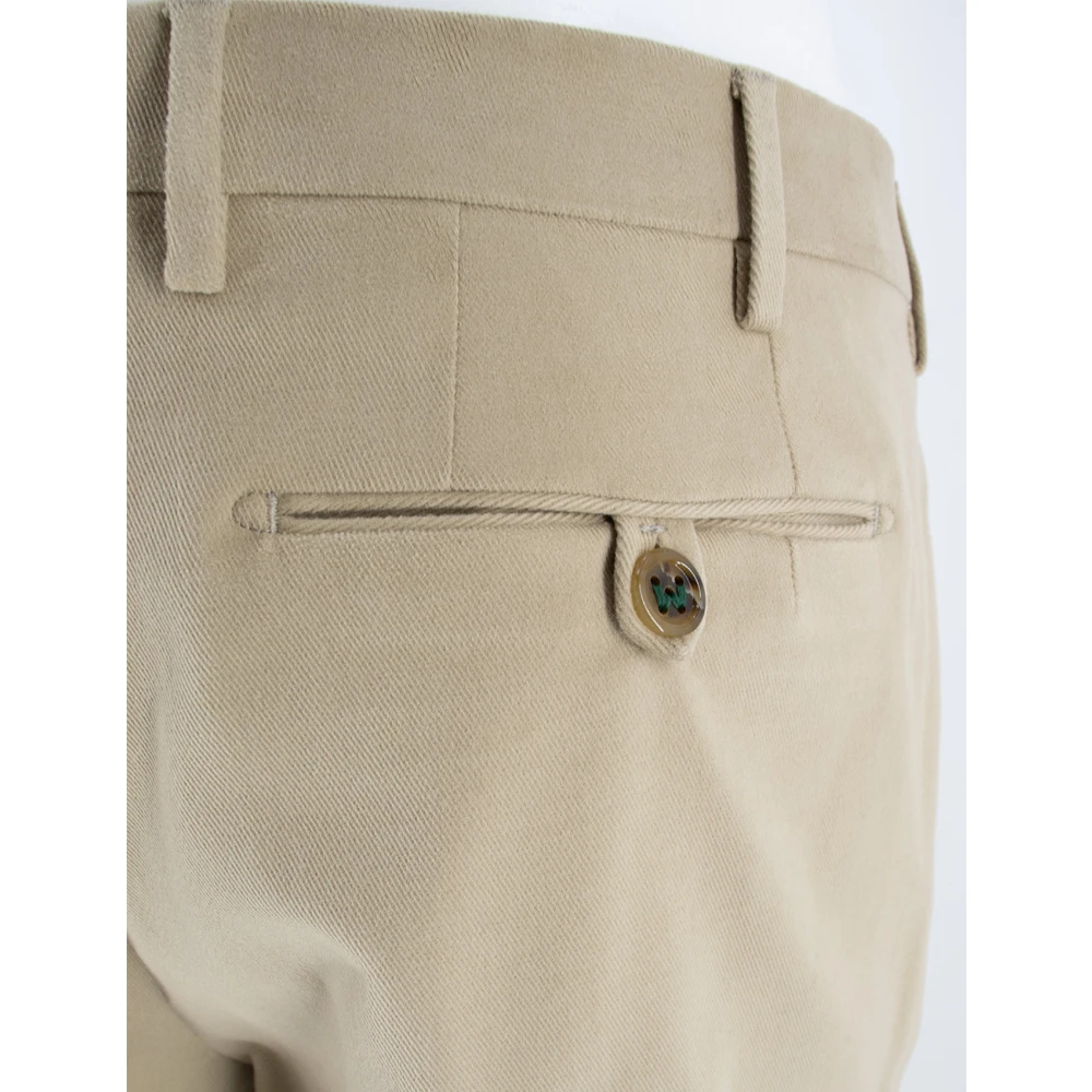 Berwich Stijlvolle Herenbroek Beige Heren