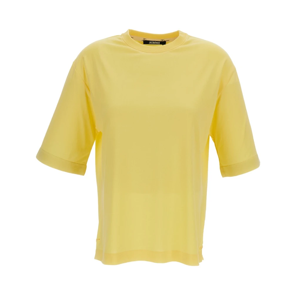 Jacquemus Yellow Ventadou T-Shirt - Female - T-Shirts - M - Tops