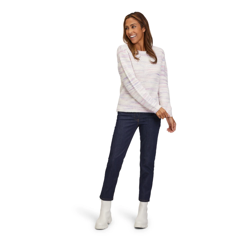 Betty & Co Klassieke Gebreide Trui Multicolor Dames
