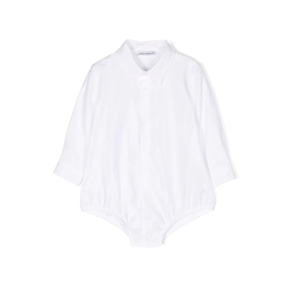 Dolce & Gabbana White Bodies & Sets, Female, 6 M, Rompers Kids