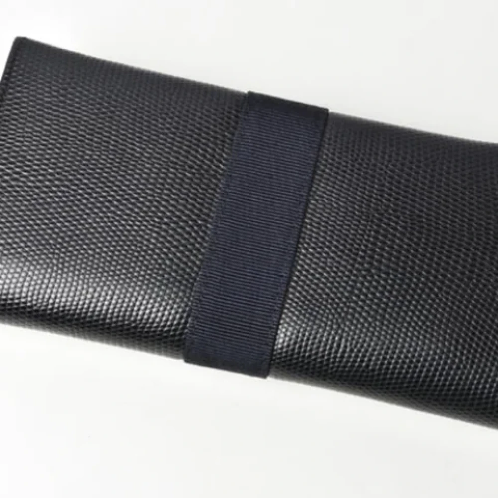Salvatore Ferragamo Pre-owned Leather wallets Black Dames