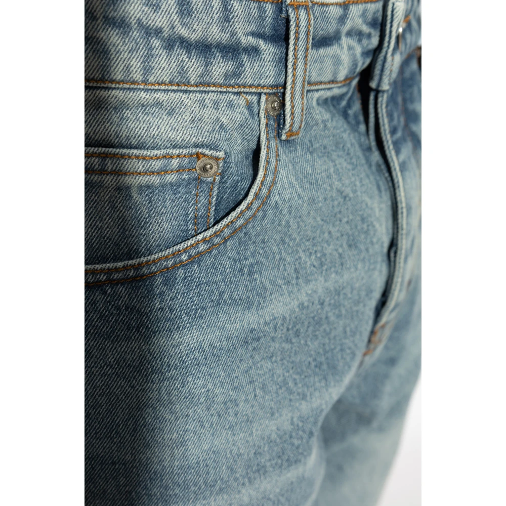 Ami Paris Classic Fit Jeans Blue Heren