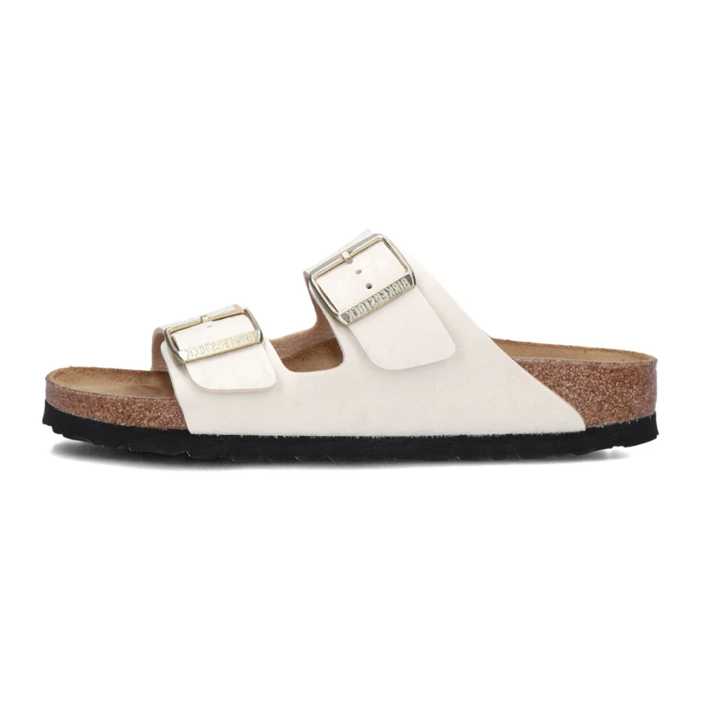 Birkenstock Women's White Summer Slippers Arizona Style - Sliders - 6 Uk - Shoes