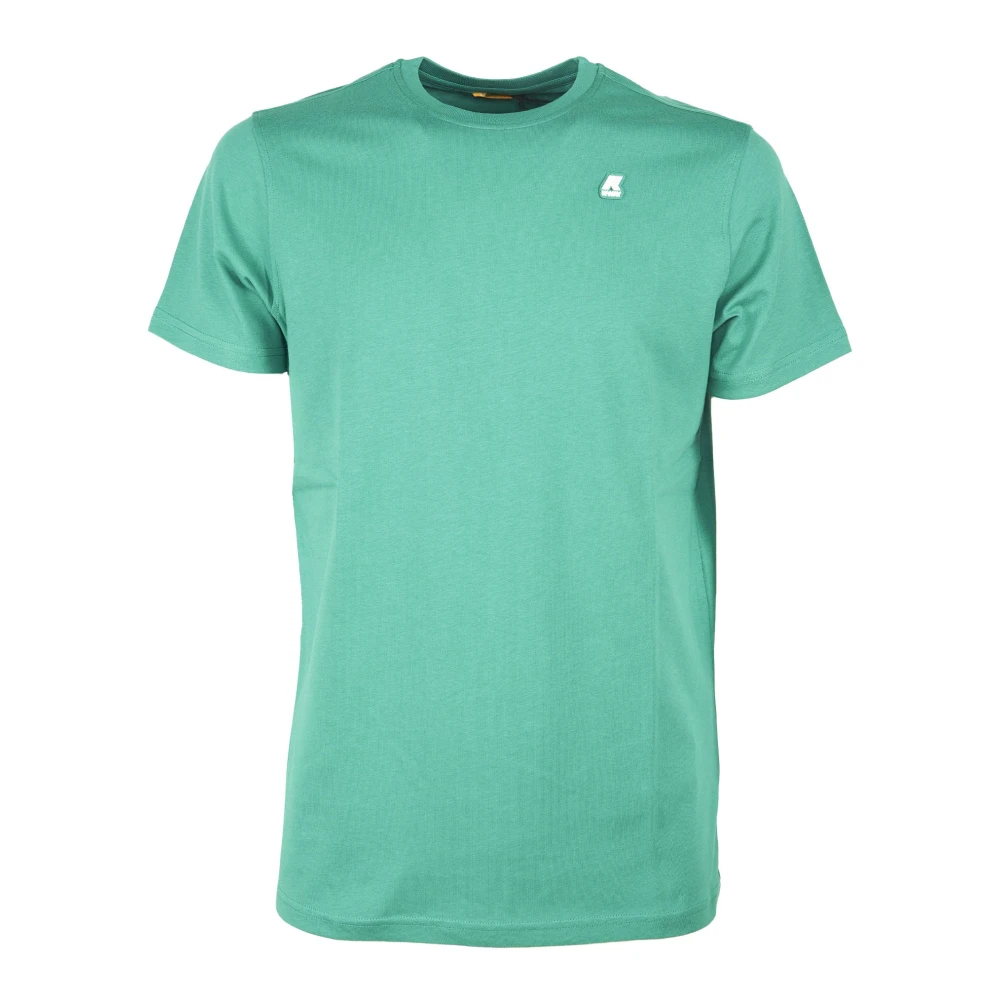K-way T-Shirt Elliot Verde Acqua Green Heren