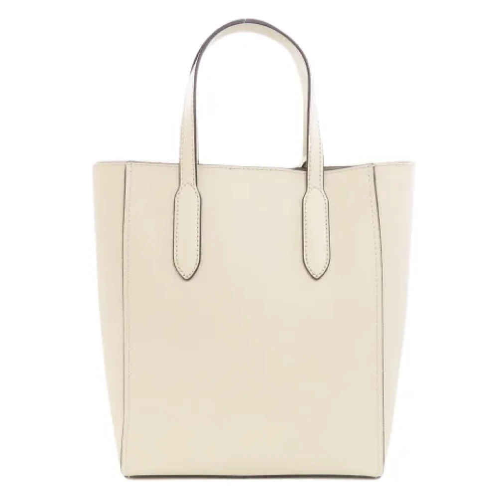 Michael Kors Pre-owned Canvas shoulder-bags White Dames