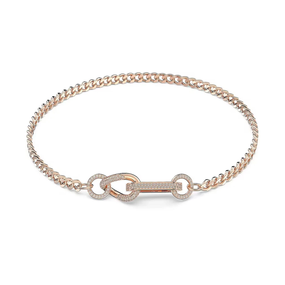 Swarovski Women's Pink Dextera Necklace - Necklaces - One Size - Accessories