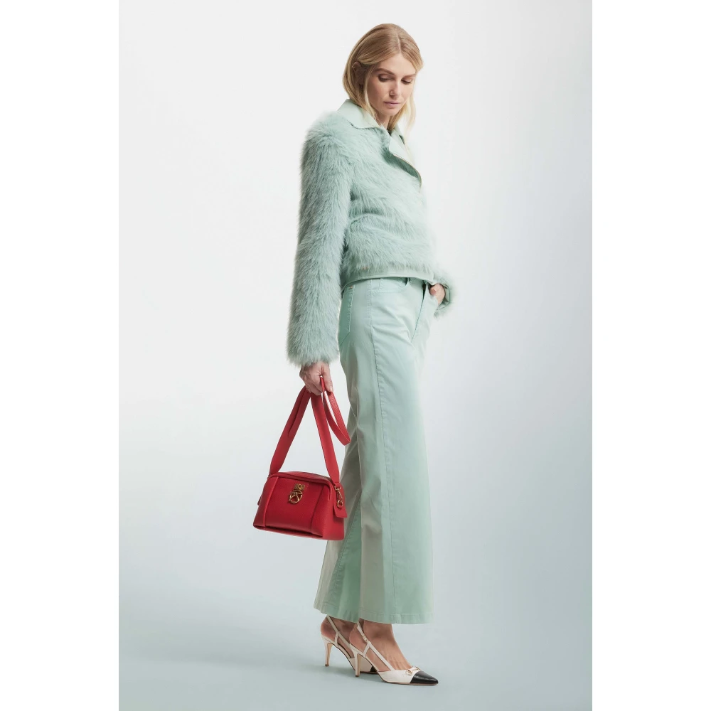 Kocca Asymmetrische Rits Teddy Jas Green Dames