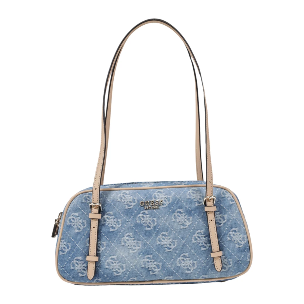 Guess Stijlvolle Middelgrote Tassen Collectie Blue Dames
