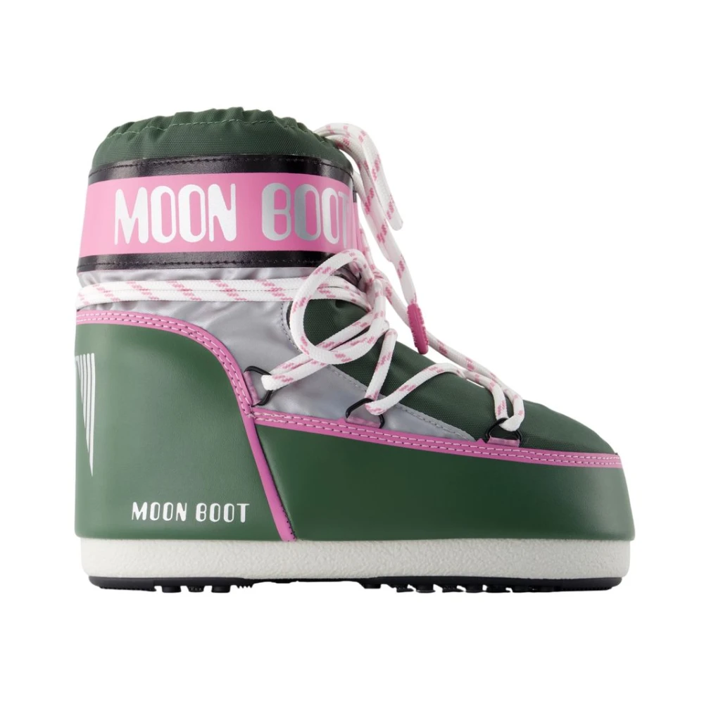 Moon Boot Women's Icon Low Space Racing Ankle Boots