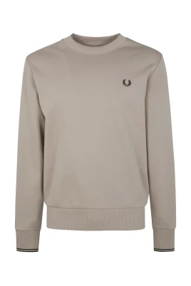Crew Neck Sweatshirt med Lagerkrans
