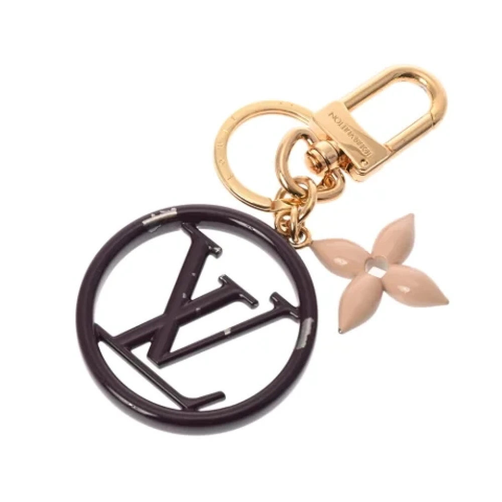 Louis Vuitton Vintage Pre-owned Metal key-holders Purple Dames