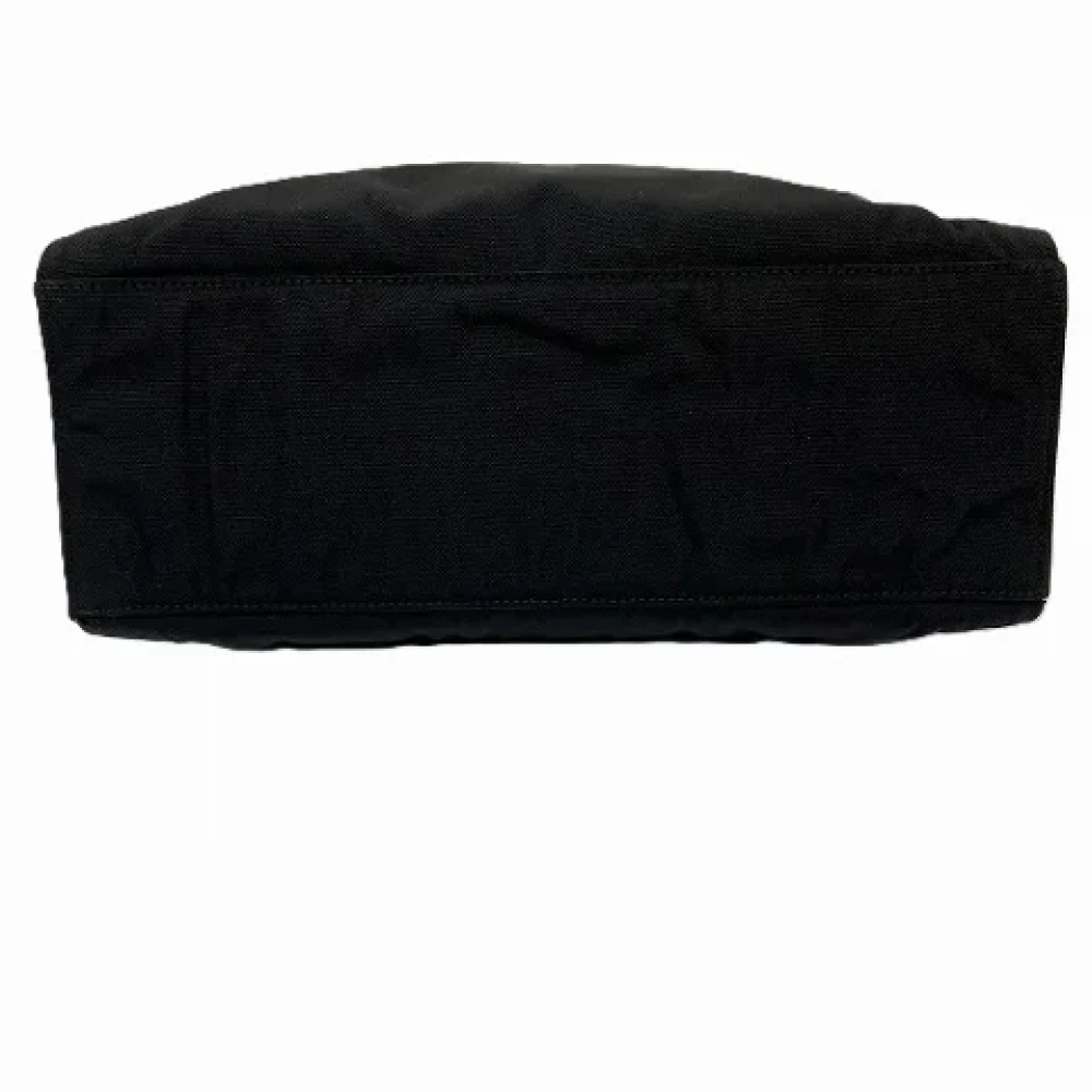 Gucci Vintage Pre-owned Canvas handbags Black Dames