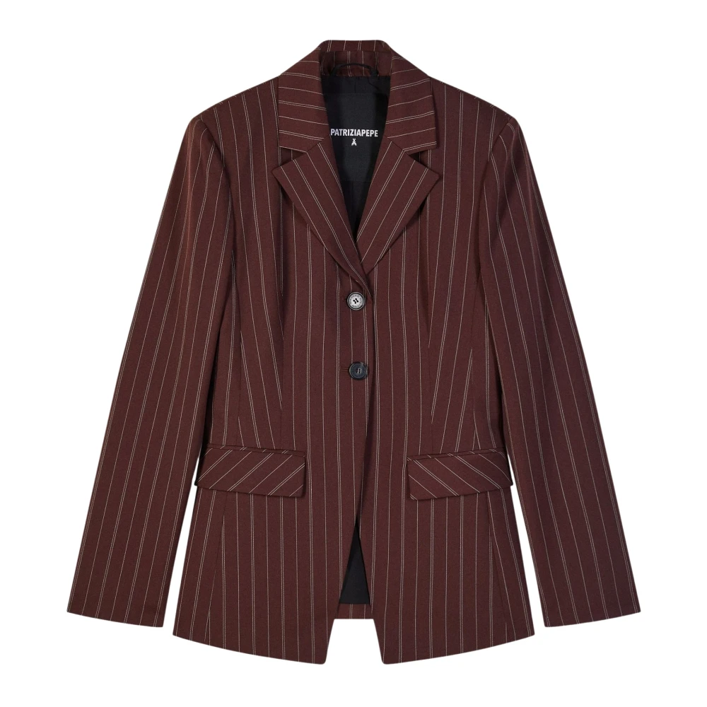 Patrizia Pepe Donna Marrone Giacche, M, New,