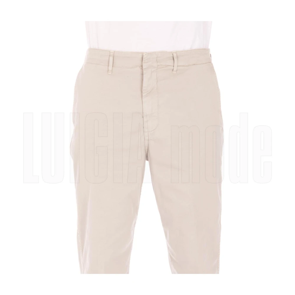 Dondup Zyan Broek Beige Heren
